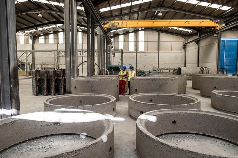 Fabrication élément en béton armé La Vraie-Croix