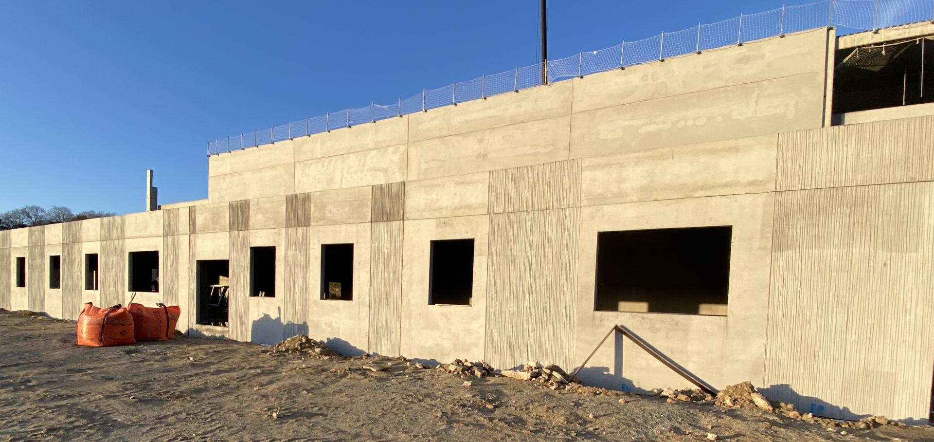 Voile en béton La Vraie-Croix